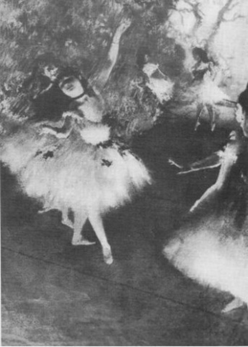 エドガー・ドガ「5人の踊る女たち」