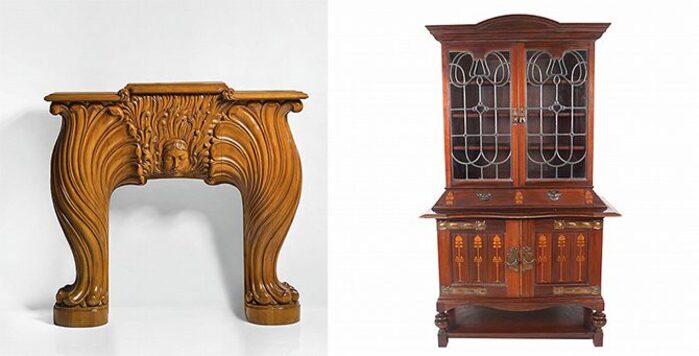 アール・ヌーヴォー様式 （Art Nouveau）イギリス家具
